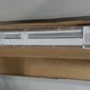 SEEYE Cordless Mini Blinds Aluminum Venetian Blind Horizontal Window Shades, 1" Slat Size - Rooming Darkening Blinds Anti-UV & Waterproof for Bedroom, Office, Easy to Install, 28" W x 64" H, White