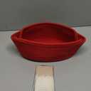 Woven Basket with Gift Bags and Ribbons, 14"X 10" X 6" Gift Storage Organizer Bin Shelf Shelves Cotton Rope Basket for Nursery, Pet Toys (Red)