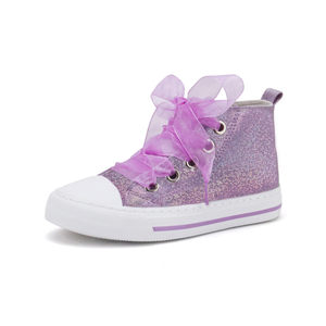 Toandon Kids Adorable Fashion High Top Casual Canvas Sneakers Size 1