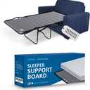 Meliusly Permanently Installed Sleeper Sofa Support Board (Twin Size - Patent Pending) Reinforced Wood Sofa Bed Support, Pull Out Couch Mattress Board, Sleeper Bar Shield, SleeperSaver