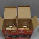 OMED G125/G40 Large Light Edison LED Vintage Bulb E26,Oversized Globe Dimmable Amber Glass Light Bulbs 2200K Warm White,Big Antique Round Lightbulb 6W Perfect for Pendant Lights, Floor Lamps 1 Pack