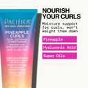 Pacifica Pineapple Curls, Curly Hair Shampoo & Conditioner Set Strand Defining Care for Wavy & Coily Hair Reduces Frizz Sulfate Free Clean Beauty Dermatologist Tested, Vegan & Cruelty-Free