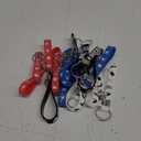 CupaPlay 24PCS Fighter Jet Keychains/Keyrings -Airplane Military Aircraft Plane Party Supplies Decorations Birthday Party Favors Events Prize