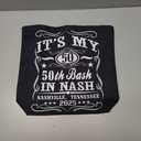 It’s My Nashville 50th Birthday Whiskey Theme Tote Bag