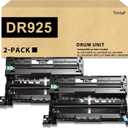 DR-925 DR925 Drum Unit Replacement for Brother DR-925 Drum Unit for HL-EX415DW HL-L5215DW HL-L6415DW HL-L6415DWT MFC-EX915DW MFC-L5715DW MFC-L6915DW Printer Ink 2-Pack (45,000 Pages)