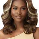 Outre Lace Front Wig - Perfect Hair Line 13X4 - Imani (DRFF/GINGER BROWN)