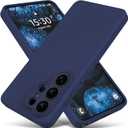 Varikke for Samsung Galaxy S26 Ultra Case, Liquid Silicone Upgrade [Camera Protection] [Anti-Scratch Microfiber Lining] Slim Soft Touch Gel Rubber Shockproof Phone Case 6.9", Dark Blue