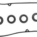 Motoforti Valve Cover Gasket, No VS50535R/MD188435/MD307705 Cylinder Head Valve Seal Gasket, for Mitsubishi Lancer 2002-2007 2.0L L4 1999cc 2000cc, with Spark Plug Seals