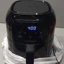 6 Qt. Black Air Fryer with Digital Touch Control