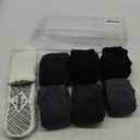 Bulinlulu Fuzzy Socks with Grips Plush Sleep Cozy Winter Soft Hospital Fluffy Socks Gifts for Womens Mens Gifts Color:
Black/White/Grey/Navy/Brown