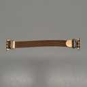 Stainless Steel Loop Compatible with Apple Watch Band 38/40/41/42/44/45/46/49mm, Women Metal Mesh Magnetic Slim Strap with C-Shape Clasp for iwatch SE Series 10/9/8/7/6/5/4/3/2/1 Ultra 1/2