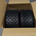 13x5.00-6 Tire and Inner Tube Set, TR-13 Straight Valve Stem, Replacement Riding Mower Front Wheel Assembly, 2 Pack