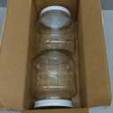 64 oz Mason Jars Wide Mouth - 1/2 Gallon Glass Jar with Lid - Large Mason Jar for Canning, Brewing, Pickling, Storage - Big Mason Jar Made in USA (2 Pack)