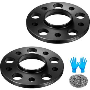 BDFHYK 5x120mm Wheel Spacers 12 mm Hubcentric Wheel Spacer Compatible with BMW 318i 325i 328i 330i 525i 530i 545i 730i 740i M3 M5, Forged 5 Lug Wheel Adapters M12x1.5 & 72.56 mm Hub Bore, Set of 2