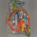 Toy Fishing Net for Bath | Bath Toys for Kids  Dive Game Small Sinking Fish, 4 Sharks & 6 Fish Multicolored