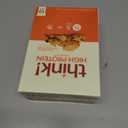 think! Protein Bars, High Protein Snacks, Gluten Free, High Fiber, Peanut Butter Chocolate Chunk, 10 Count