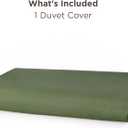 Bedsure Duvet Cover King - Only Includes 1 Duvet Cover (104"x90"), Hotel Luxury Soft Double Brushed All Season Bedding for Kids & Adults, Zipper Closure, Olive Green (No Comforter, No Pillow Shams)
