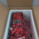 HECASA Tail Lights Assembly Compatible with 2014-2018 Chevy Chevrolet Silverado 1500/2500/3500 HD GMC Sierra 3500 HD Dually Model Replace for GM2800261 Brake Lamps Red Lens & Chrome Housing Pair (Driver & Passenger Side)