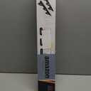 Lindas Essentials Stove Gap Covers Stainless Steel (2 Pack), 316 Stainless Steel Stove Gap Covers Heat Resistant Oven Gap Filler Seals Spaces Between Stovetop and Counter (23.4 Inches, Black (Steel))