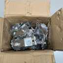 Electric Fence Wire Tensioner and Wire Strainer, 10 pcs Heavy Duty Inline Wire Tightener Galvanized Steel Clip for Farm, Garden, Outdoor