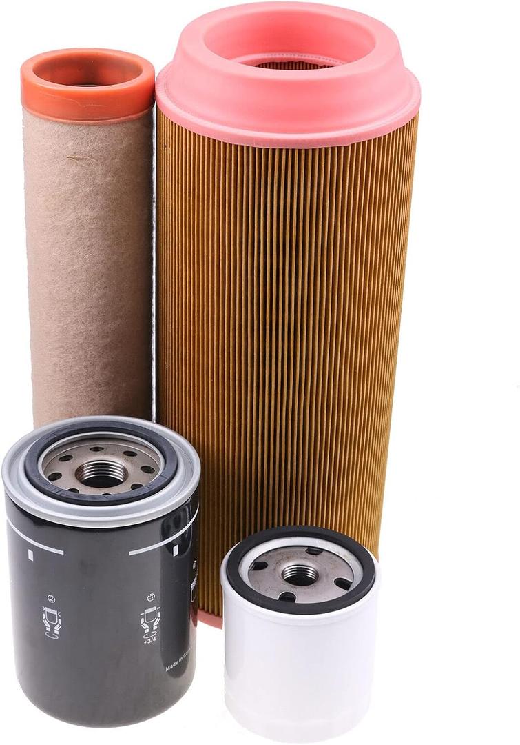 Solarhome New Maintenance Filter Kit Compatible with Takeuchi TL8 w/Kubota V3307