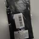 Professional makeup brush set 5-Piece Makeup Brush Set Foundation Brush with Travel Makeup Bag(Coffee color), Brown