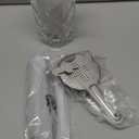 LIGHTEN LIFE Cocktail Mixing Glass Set,Bar Mixing Set with 20oz Crystal Thick Bottom Glass,Spoon, Jigger,Strainer and Muddle,5 Pieces Cocktail Mixing Glass Kits Perfect for Amateurs and Bartenders