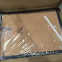 Cork Board Bulletin Board 24“ x 18”, Black Wood Framed Corkboard, Office Board for Wall Cork, Large Wall Mounted Notice Pin Board with 16 Push Pins for School, Home & Office