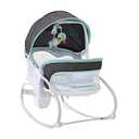 3-in-1 Baby Bouncers, Can sit and Lie Down, Brilliant Bouncer,Rocking Bouncer, Soothing Vibration, 3rd Gear Adjustment, Suitable for Babies Boys/Babies Girls/Newborns Baby (Grey Blue)