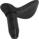 Manual Trigger Point Massage Tool Ergonomic Stress Relief Portable Thumb Massager for Body Deep Tissue Massage Neck Back Legs Rubber Metal Compact Lightweight (Small Round Cone Head)
