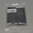 OGC 4 Pack – 2-3/8" (2.375" / 60mm) Square Plastic End Caps, Chair Leg Inserts for Square Metal Tubing, Black