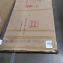 GLSLAND 76"x34" Full Length Mirror Oversize Rectangle Full Body Mirror Aluminum Alloy Frame Freestanding Mirrors for Bedroom Living Room Dressing,Black