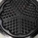 Mueller Heart 5 Waffle Maker, Waffle Iron, Adjustable Browning Control & Nonstick, Cool Touch Handle, Easy to Clean, Small Kitchen Appliances