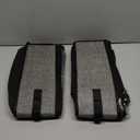 Onlyeasy Sturdy Under Bed Shoe Storage Organizer, Set of 2, Fit 12 to 24 Pairs, Underbed Shoes Closet Storage Solution with Clear Window, Breathable, L29.3 x W23.6 x H5.9, Linen-like Black, MXAUBSB2P