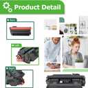 Aztech 05A CE505A Toner Cartridge Black Compatible for HP LaserJet CE505A 05A for HP LaserJet P2035 Toner Cartridge P2035N P2055DN 2055DN 2035N P2030 P2050 P2055D P2055X 2055D 2055X Printer 2 Pack