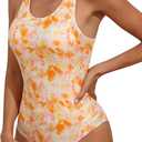 beautyin Women's Athletic One Piece Swimsuits Tummy Control Bathing Suits Slimming Sports Swimwear X-Large 