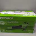Greenworks 48V (24V x 2) Cordless Axial Leaf Blower (125 MPH / 515 CFM / 200+ Compatible Tools), (2) 2.0Ah Batteries and Dual Port Charger Included