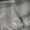 VitalCozy 2 Pcs Chicken Coop Cover 11.5 x 6.6 ft Waterproof Clear Tarp Heavy Duty PVC Vinyl Chicken Run Cover Coop Accessories for Outdoor Winter with 30 Pcs Ball Bungees Cords