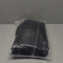 PUMYPOREITY Dog Jackets for Large Dogs, Warm Dog Winter Coat with Harness Built in, Fleece Jacket with Back Zipper, Cold Weather Coats for Outdoor, Waterproof & Windproof Pet Snowsuit, Black, XL