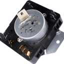 W10185981 Dryer Timer Control Black Replacement for Whirlpool 7MWGD1730JQ0 WGD4950HW1 7MWGD1930JM0 Heat Pump Dryer AP6016540