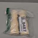 BILL.F Salt and Pepper Grinder Wooden Pepper Mill Grinder White Salt Pepper Shakers Set of 2 with Adjustable Ceramic Rotor- 7 Inch