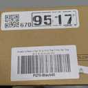 VenusCelia Women's Easy Going Strap Pump Kitten Heel Shoe (Size 8.5, Black)