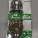 Atlas Home Security Passage Hall & Closet Non Locking Interior Door Knob