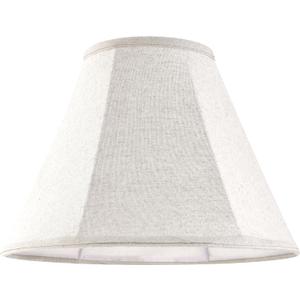 GO&SO Small Beige Lamp Shade for Table Lamps-Bell Bedside Lampshade-6"x13"x9.8" Spider Natural Linen Lampshades Replacement -Traditional Empire Shade Style with Elegant- Assembly Required
