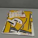 School Bus Trunk or Treat Car Decorations Kits, Yellow Bus Tablecloths Backdrop with Balloons Indoor Outdoor Halloween Christmas Birthday Party Decoration for SUV Garages Houses Doors Archways