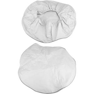 Keenso Attractive 28inch Tire Cover for AllWeather Protection of Trailer SUV Truck RV Spare Tires Black (White)