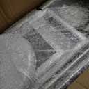 LEIFIDE 4 Pack Sign Holder Stand 8.5 x 11'' Adjustable Heavy Duty Pedestal Floor Sign Holder Poster Stand for Outdoor Indoor Advertising, Rotatable, Vertical & Horizontal View Displayed(Silver)