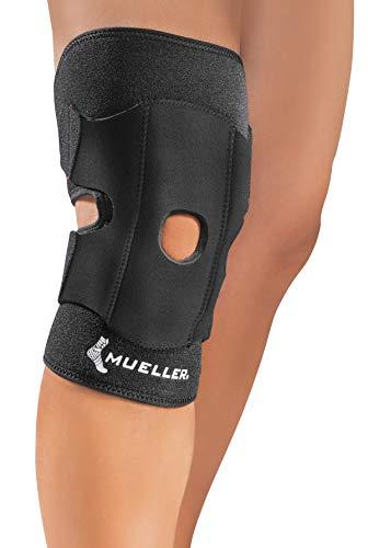 Mueller Neoprene/Nylon/Polyester/Spandex Pull-On Knee Support Open Patella One Size, 57227, 1 Each