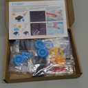 4 in 1 Solar Power & Electric Motor STEM Kits,Science Experiment Projects for Kids Beginners,Electronic Assembly Solar Powered Toy Kit,DIY Educational Engineering Experiments for Boys and Girls