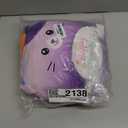 Cat Stuffed Animal Cat Plush Toys 12 Inch Soft Plushies Pillow Cute Gradient Purple Plushies Room Decoration Birthday Gifts for Kids Toddlers Girls and Boys (Medium)